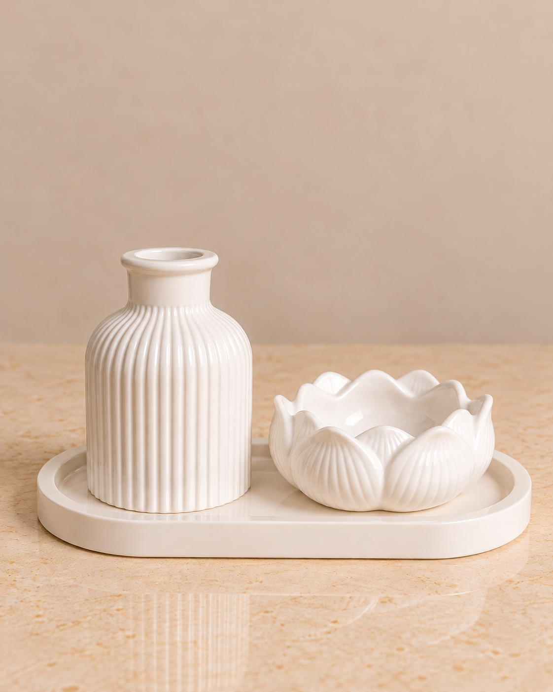 Ivory Decor Set