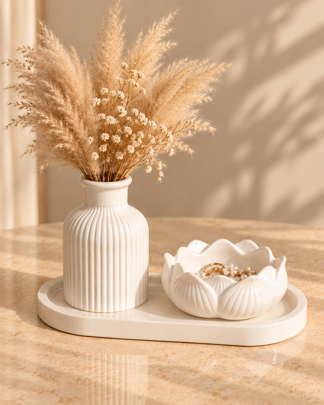 Ivory Decor Set