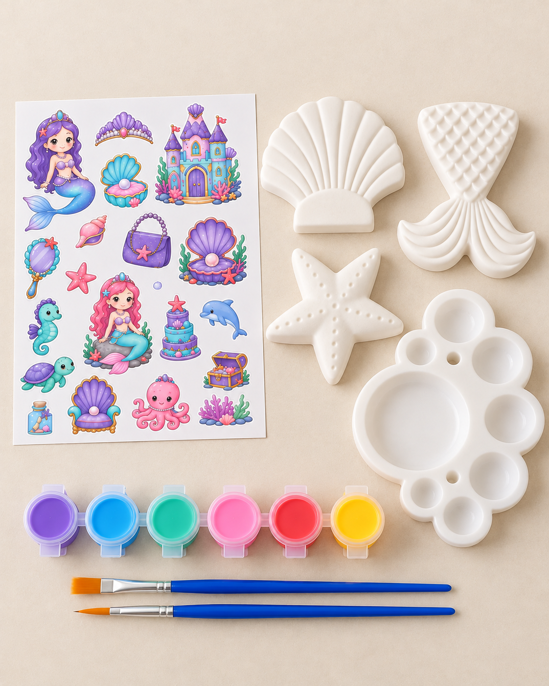 Mermaid Magic DIY Painting Kit